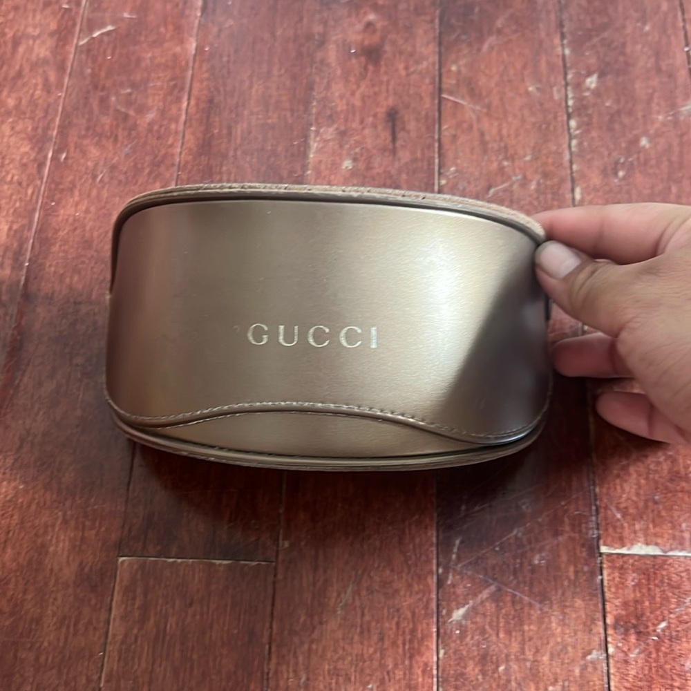 Gucci monogram sunglasses case